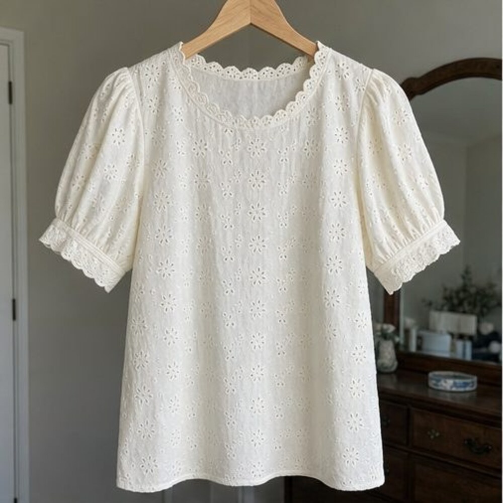 Ivory Tunic Blouse